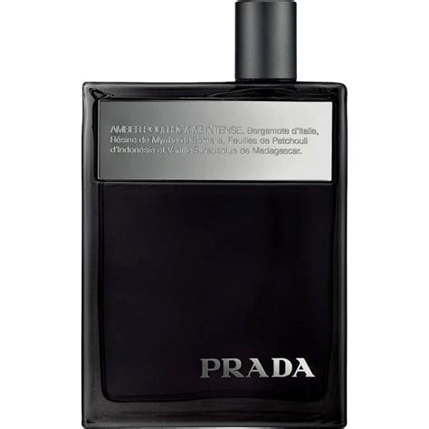 prada amber pour homme intense ebay|Prada amber pour homme fragrantica.